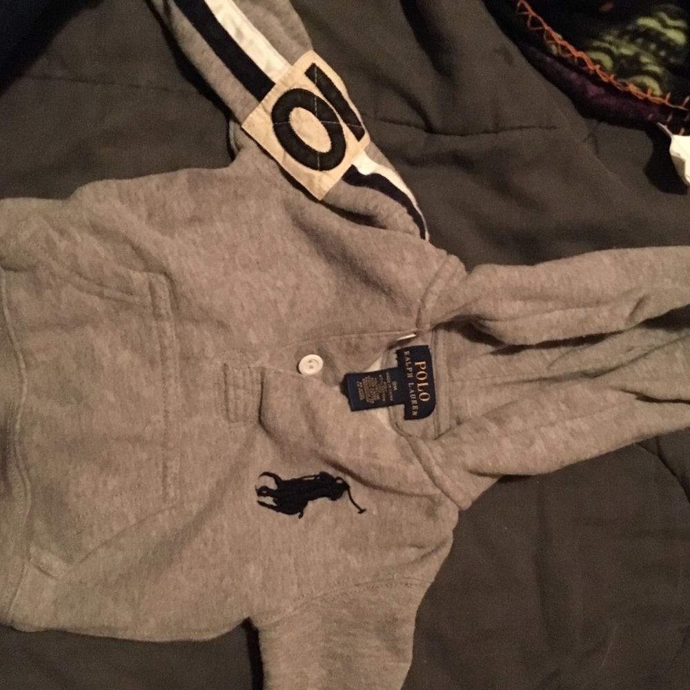 Boys polo hoodie